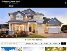 Tablet Screenshot of jeffersoncountyrealty.com